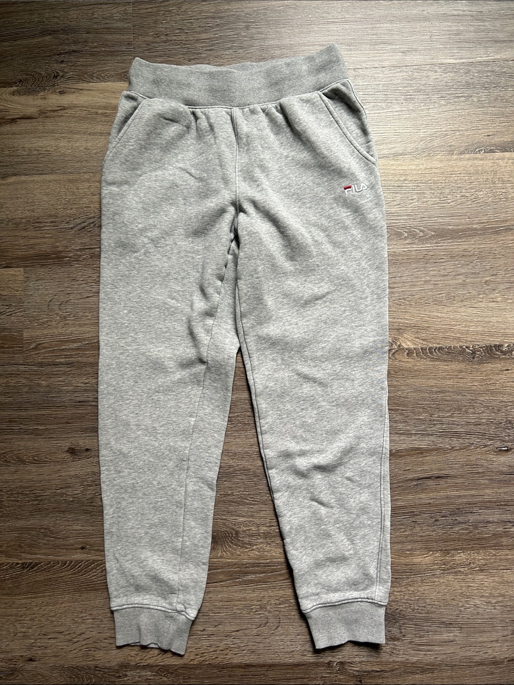 Fila Men’s Light Gray Marled Jogger Sweatpants